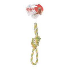 Natura Çift Tutmaçlı Mini Halat Köpek Oyuncak 25 Cm