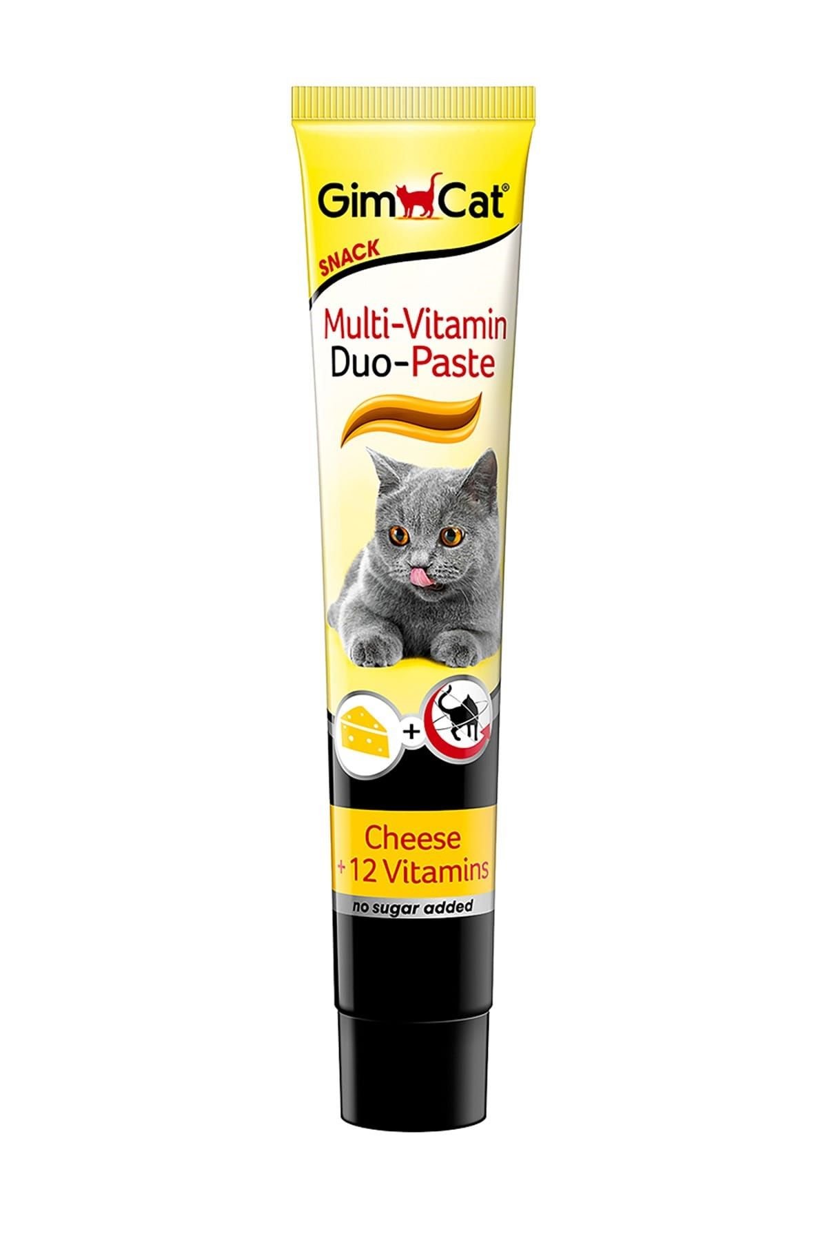 Gimcat Kediler İçin Peynirli Multi Vitamin Paste Gimcat 50Gr
