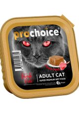 Pro Choice Pate Biftekli Tahılsız Yaş Kedi Maması 100 Gr