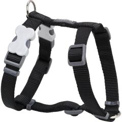 Reddingo Klasik Göğüs Tasması Siyah - 12 mm (Xs)