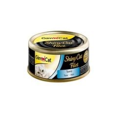 GimCat ShinyCat Ton Balığı Kıyılmış Fileto Kedi Konservesi 70 Gr