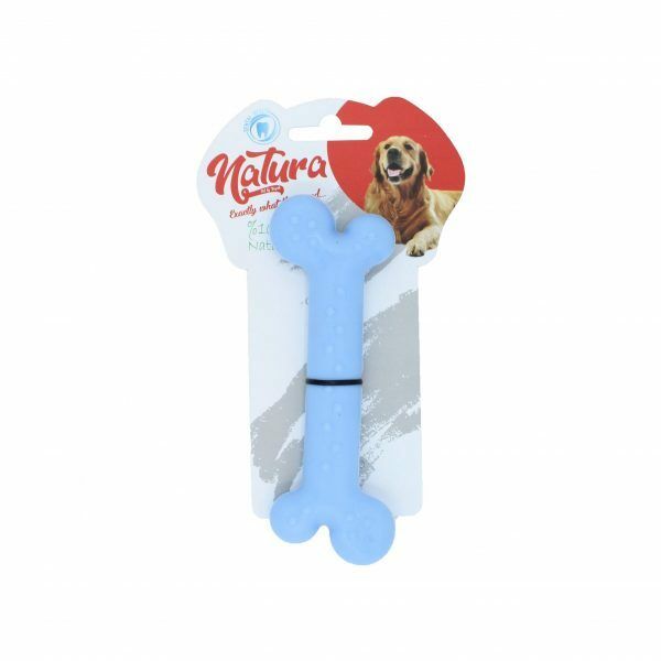 Natura Plastik Düz Kemik Köpek Çiğneme Oyuncak