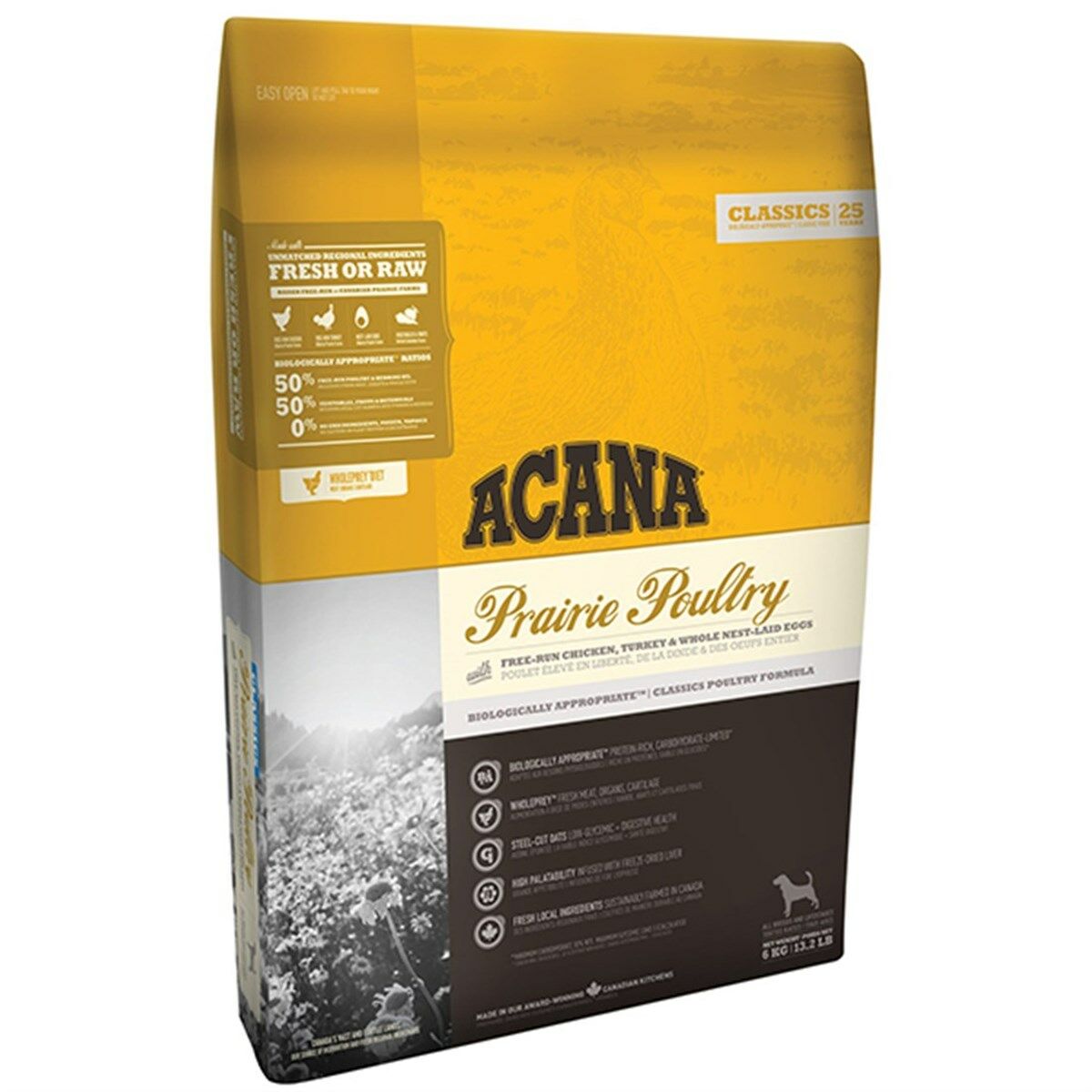 Acana Classic Prairie Poultry Kümes Hayvanlı Köpek Maması 9,7 Kg
