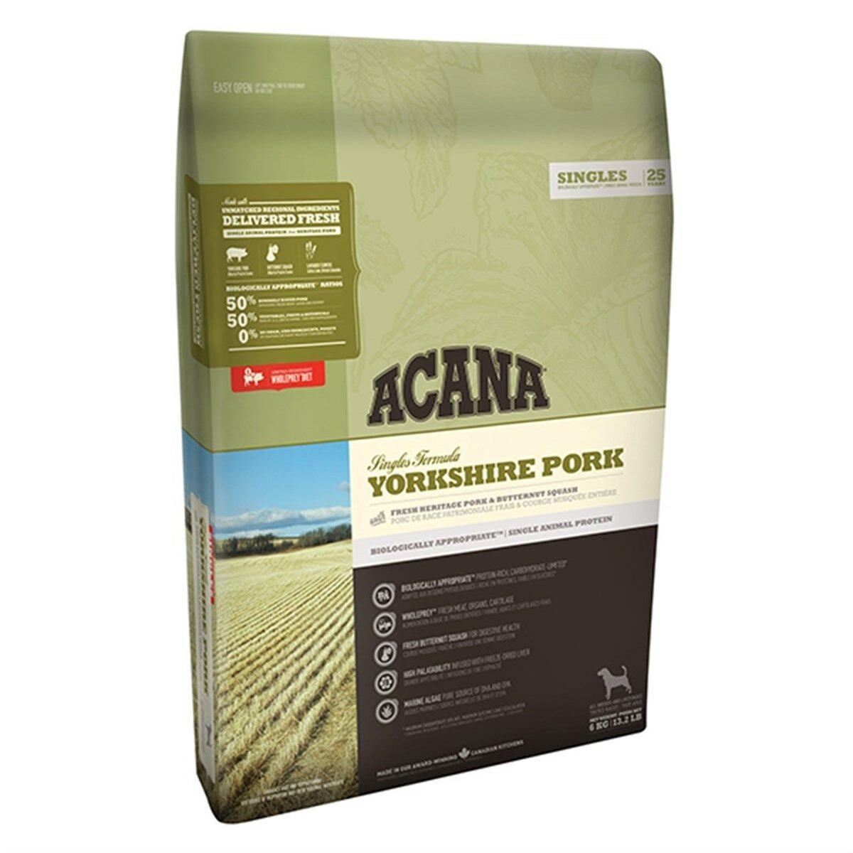 Acana Yorkshire Pork Domuz Etli Köpek Kuru Mama 11,4 Kg