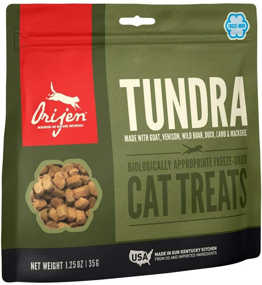 Orijen Freeze-Dried Suyu Çekilmiş Tundra Taze Et Kedi Ödülü 35 Gr