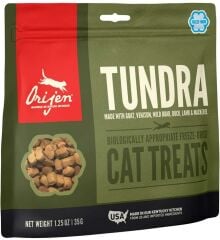 Orijen Freeze-Dried Suyu Çekilmiş Tundra Taze Et Kedi Ödülü 35 Gr