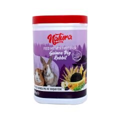 Natura Mıx Wıth Fruıts For Guınea Pıg _ Rabbıt 1000 Gr