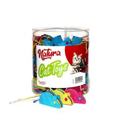 Natura Keçe Fare İpli Kedi Oyuncak