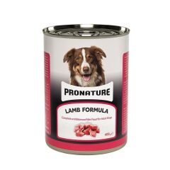 Pronature Kuzu Etli Yetişkin Köpek Konservesi 400 Gr