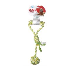 Natura Toplu Çekme Halat Köpek Oyuncak XS 32 Cm