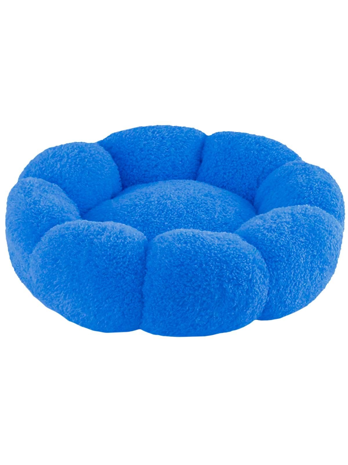 Patiderm Bubble Pelüş Kedi Köpek Yatak-Mavi