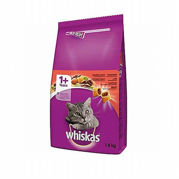 Whiskas Biftekli Yetişkin Kedi Maması 1,4 Kg