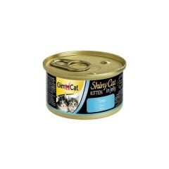Gimcat Shinycat Kitten Jel İçinde Ton Balıklı Yavru Kedi Konservesi 70 Gr