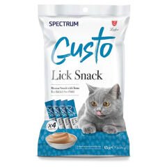 Spectrum Gusto Ton Balıklı Sıvı Kedi Ödül Maması 4x15 Gr