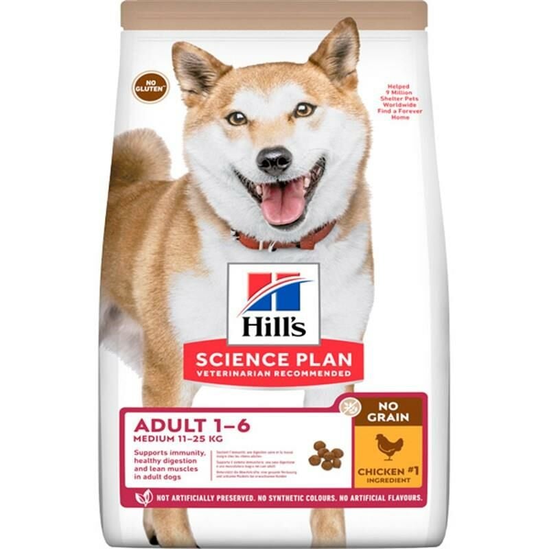 Hills Tahılsız Tavuklu Yetişkin Köpek Maması 2,5 Kg
