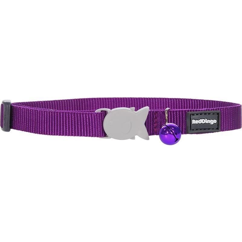 Reddingo Klasik Kedi Boyun Tasması 12mm / 20-32 cm Mor