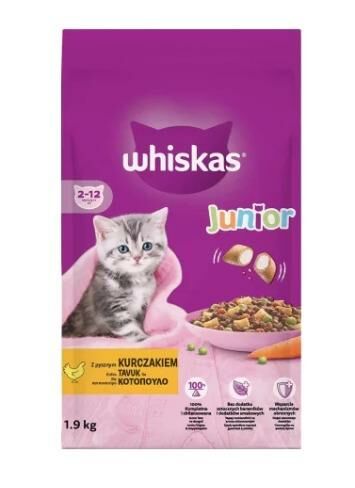 Whiskas Tavuklu Yavru Kuru Kedi Maması 1.9 Kg