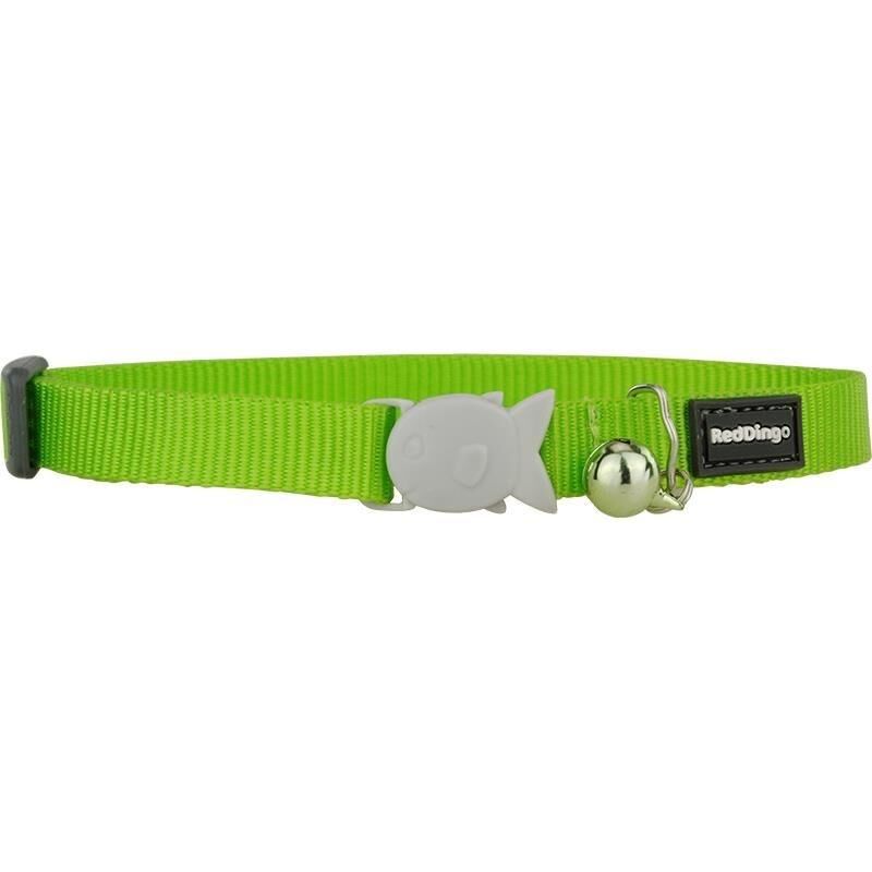 Reddingo Klasik Kedi Boyun Tasması 12mm / 20-32 cm Lime