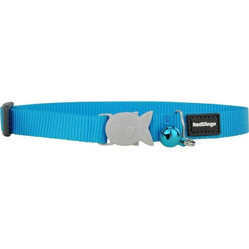 Reddingo Klasik Kedi Boyun Tasması 12mm / 20-32 cm Turkuaz