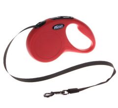 Flexi New Classic Kordon Xsmall Otomatik Gezdirme 3 Mtr Kırmızı