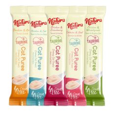 Natura Kedi Püre Kremli Karışık 5 x 12 Gr