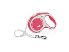 Flexi New Comfort Otomatik Şerit Köpek Gezdirme Kayışı 5m S Kırmızı