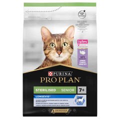 Pro Plan Sterilised Senior Hindili 7+ Yaşlı Kedi Maması 3 Kg
