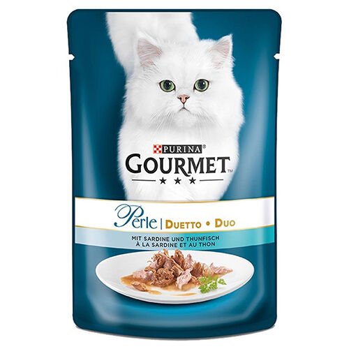 Gourmet Perle Izgara Ton Balıklı Yetişkin Kedi Konservesi 12 Adet 85 Gr