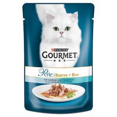 Gourmet Perle Izgara Ton Balıklı Yetişkin Kedi Konservesi 12 Adet 85 Gr