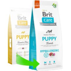 Brit Care Puppy Lamb & Rice Kuzulu Pirinçli Yavru Köpek Maması 3 Kg