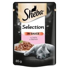 Sheba Pouch Yaş Kedi Maması Somonlu 85 Gr.