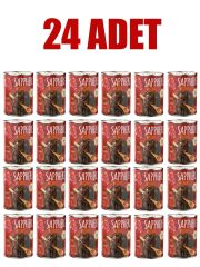 Sapphere Kırmızı Etli Yetişkin Köpek Maması Konserve 400 Gr 24 Adet