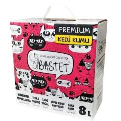 Bastet Kutu Kedi Kumu 8 lt 135 Adet (1 PALET)