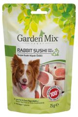 Garden Mix Rabbit Sushi Tavşan Sushi Köpek Ödülü 75 Gr