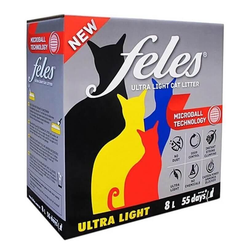 Feles Kedi Kumu 8 lt 135 Adet (1 PALET)