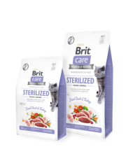 Brit Care Hypo_Allergenic Kilo Kontrolü için Ördekli Tahılsız Kısırlaştırılmış Kedi Maması 2 kg