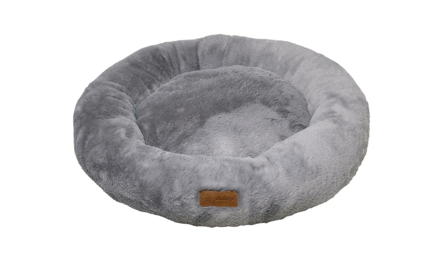 Dubex Brownie Circle Kedi Köpek Yatağı Gri Large 65x20 cm