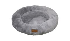 Dubex Brownie Circle Kedi Köpek Yatağı Gri Large 65x20 cm