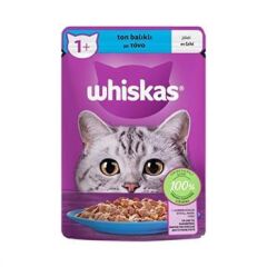Whiskas Ton Balıklı Poşet Yaş Mama 85 Gr 12'Li Paket
