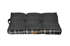 Dubex Premium British Cushion Kedi Köpek Yatağı Gri Small 48x37x10 cm