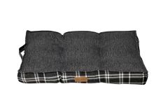 Dubex Premium British Cushion Kedi Köpek Gri Yatağı Medium 72x47x10 cm