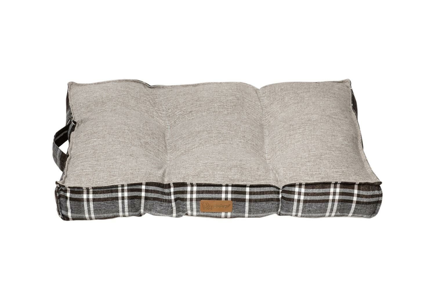 Dubex Premium British Cushion Kedi Köpek Yatağı Kum Small 48x37x10 cm