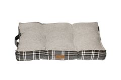 Dubex Premium British Cushion Kedi Köpek Yatağı Kum Small 48x37x10 cm