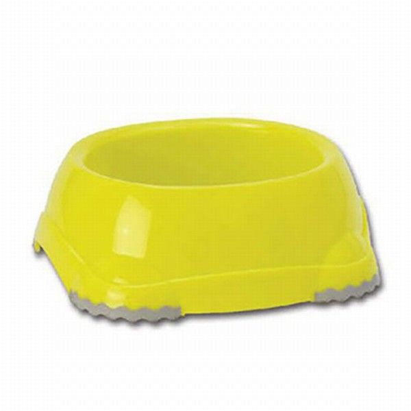 Moderna Smart Plastik Kedi Köpek Mama Su Kabı Sarı 315 Ml