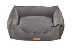 Dubex Premium Mochi Kedi Köpek Yatağı Gri Small 60x50x19 cm