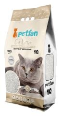 Petfan Bentonit Topaklanan Naturel Kokusuz Kedi Kumu 10 Lt