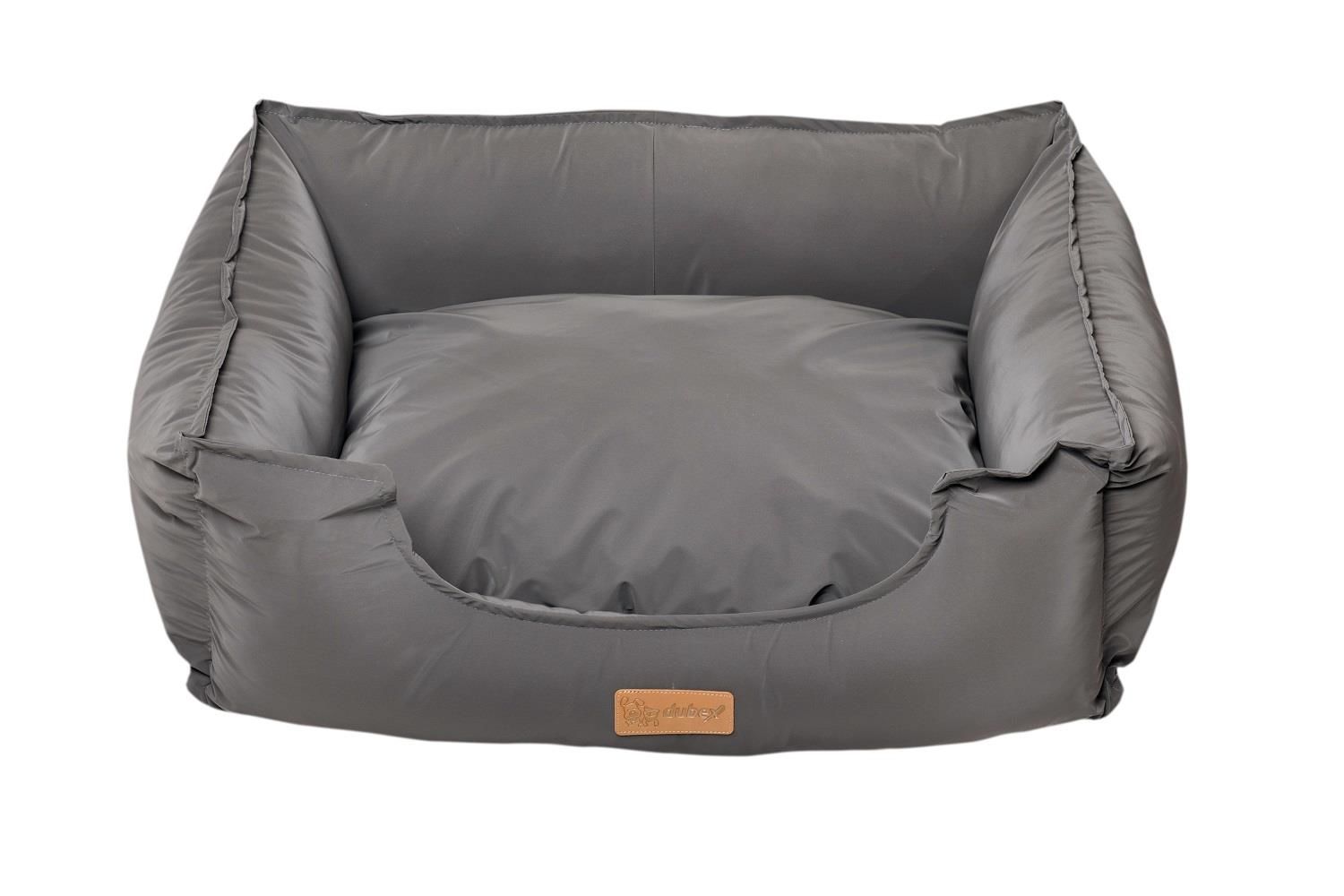 Dubex Premium Mochi Kedi Köpek Yatağı Gri XLarge 110x80x28 cm