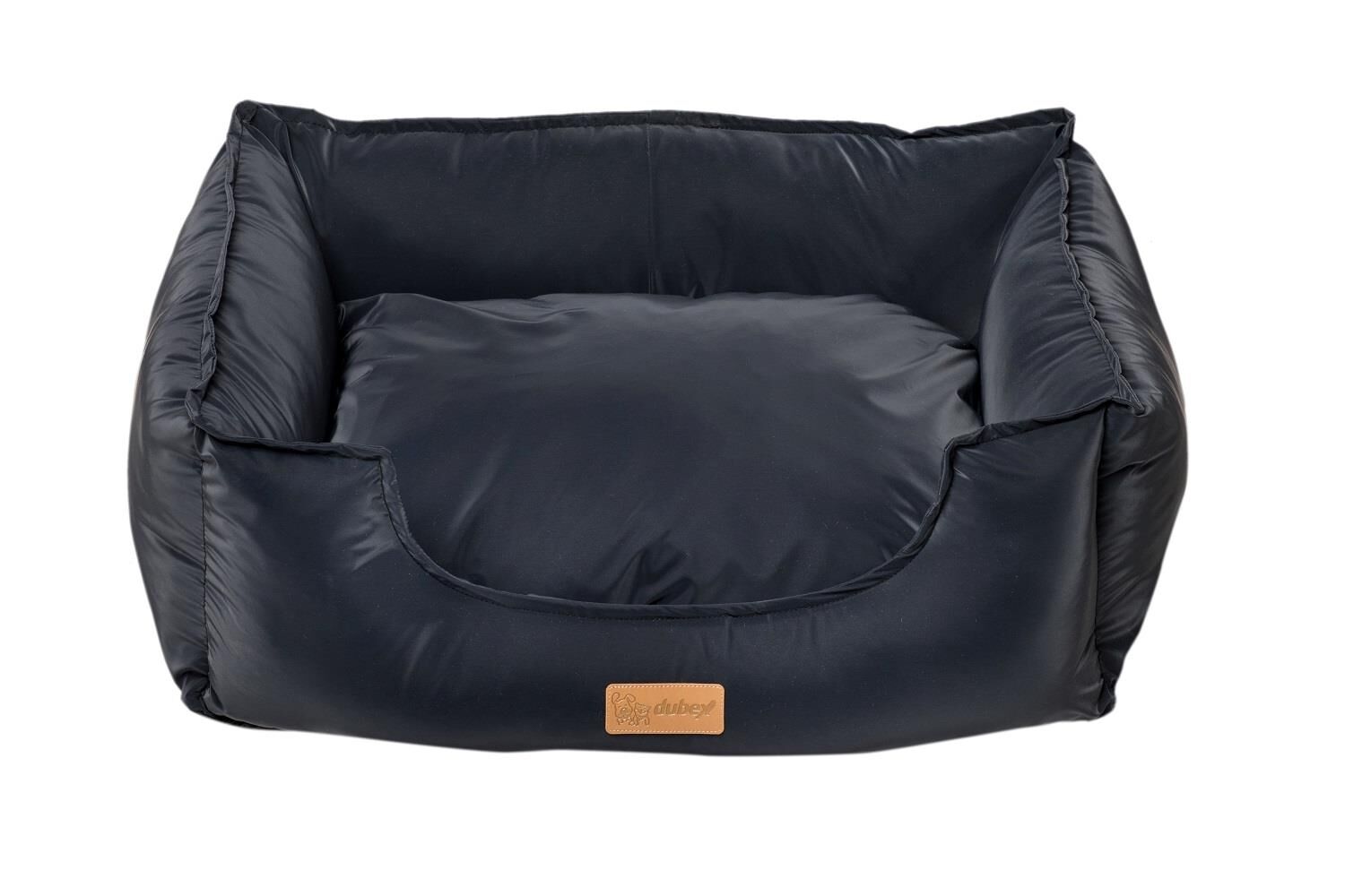 Dubex Premium Mochi Kedi Köpek Yatağı Siyah Medium 70x60x23 cm