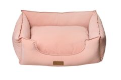 Dubex Premium Mochi Kedi Köpek Yatağı Pembe Small 60x50x19 cm