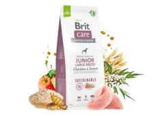 Brit Care Sustainable Junior Large Breed Böcek ve Tavuklu Büyük Irk Yavru Köpek Maması 3 Kg